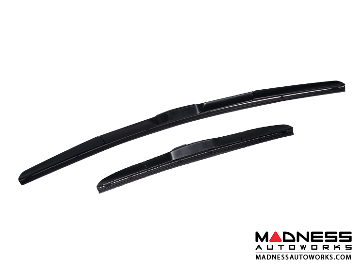 FIAT 500 Windshield Wipers Front Set OEM Style by MADNESS 500